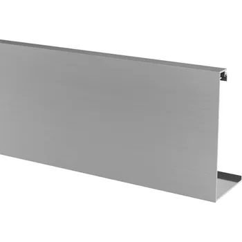 Zábradlí Zakrytování, Easy Glass Prime, boční montáž Zakrytování, Easy Glass Prime, boční montáž, délka 5000 mm, hliník, surový