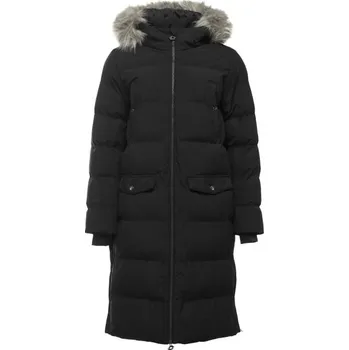 Dlouhý dámský prošívaný kabát Lotto MIMMO S Černá, Šedá