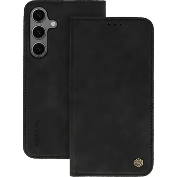 Pouzdro na mobilní telefon Knížkové pouzdro Wonder Smart pro Samsung Galaxy M15 5G černé