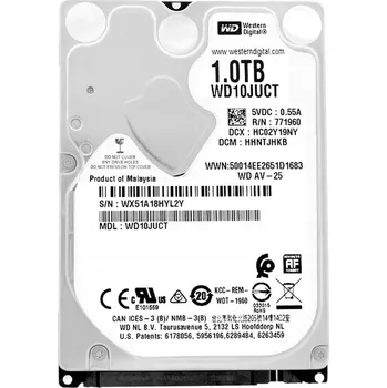 Interní pevný disk Pevný disk Western Digital AV-25 WD10JUCT 1TB SATA II 2,5"
