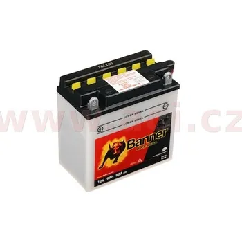 Motobaterie baterie 12V, YB9-B, 9Ah, 90A, BANNER Bike Bull 135x75x139