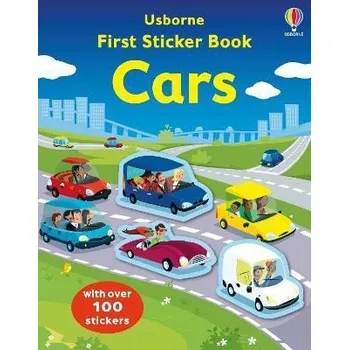 Cizojazyčná kniha First Sticker Book Cars