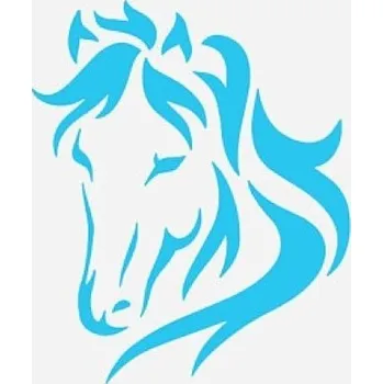 Plastová šablona, MOTIV KONĚ 4, 15x15 cm, 1 kus