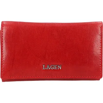Peněženka Dámská kožená peněženka Lagen Kajte - červená