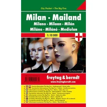 Populárně naučná literatura pro dospělé PL 110 CP Milán 1:10 000 / kapesní plán města