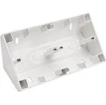 Simon DPNR2/11 Rohová instalační krabice 2 - násobná bílá