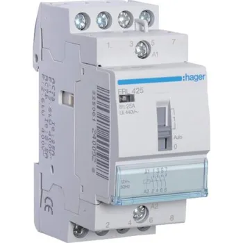 Stykač Hager ERL425 Stykač 25A, 4S, 12V AC