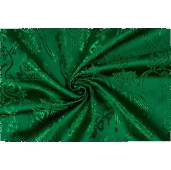 Brokát Qing zelený