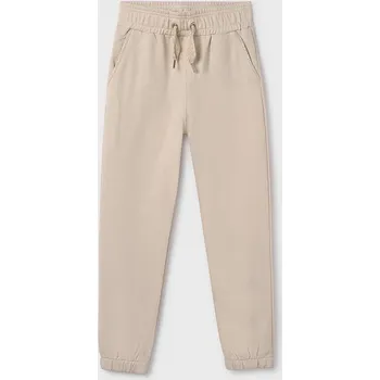 Dívčí oblečení Tepláky s ozdobnými tkaničkami smetanové JUNIOR Mayoral velikost: 157 (14 let)