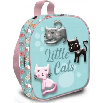 Dětský batoh Dětský 3D batoh LITTLE CATS 3-6 let, KL10831