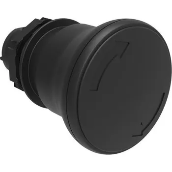 RC model auta LOVATO Electric LPCB6342 Plastová hlavice s hřibovým knoflíkem 40mm černá