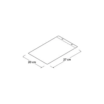 Sáček na potraviny Sáček odtrhávací 20x27cm, 1000 ks