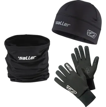 Saller Zimní set BARVA: 350 černá, Velikost: 6 - Zimní sportovní doplněk pro trénink i volný čas