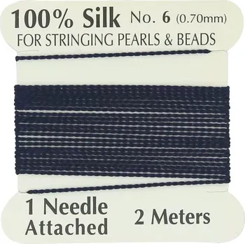 Korálek Hedvábná nit č. 58 (0.7mm)