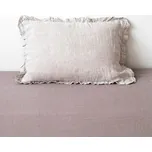 Přírodní lněný povlak na polštář s řaseným lemem Linen Tales, 50 x 60 cm ID_1344841