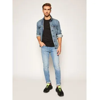 Dámské džíny Versace Jeans Couture Narrow Fit džíny A2GZA0O4 Tmavomodrá Narrow Fit 38