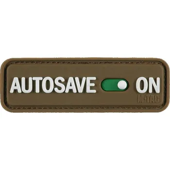 M-TAC PATCH AUTOSAVE PVC - různé barvy Barva: Coyote