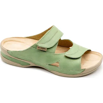 Dámská zdravotní obuv MEDISTYLE LUCY 5L-E17 pantofel zelený, zelená - 42