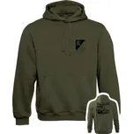 Mikina s kapucí 143. zásobovací prapor (Lipník nad Bečvou) - T815 8x8 - olivová