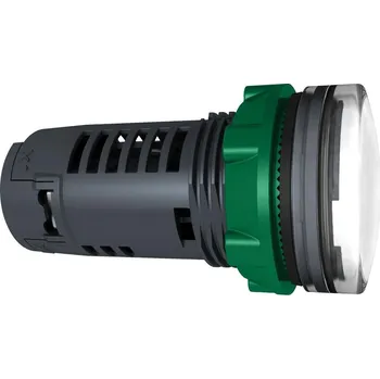 vypínač Schneider Electric XB5EVG1 Signálka 110-120 V, bílá