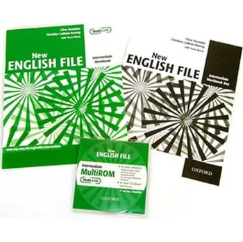 Anglický jazyk New English File Intermediate Workbook with Answer Booklet and Multi-ROM Pack