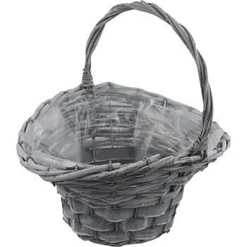 Truhlík Koš dekorační s plastem P2227/C