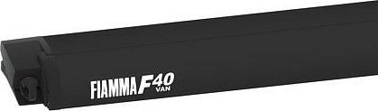 Markýza Fiamma F40Van pro dodávky, pouzdro černé, plátno šedé délka 270 cm