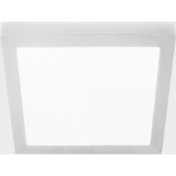 KOHL LIGHTING KOHL-Lighting DISC SLIM SQ stropní svítidlo 225x225 mm bílé 24 W CRI> 80 3000K Bez stmívání