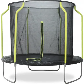 Trampolína ZAHRADNÍ TRAMPOLÍNA PRO DĚTI PLUMA 8FT ČERNO-TYRKYSOVÁ 244 CM