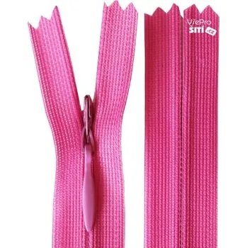Zip zip skrytý spir FUCHSIA No3 4417XX - Fuchsia, 22cm