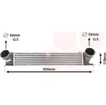 Chladič turba VAN WEZEL 06004378