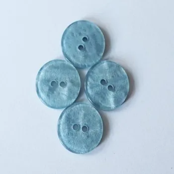 Knoflík Knoflík sv.modrý 71593/32 - Modrá, 20mm