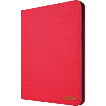 Pouzdro na tablet VSECHNONAMOBIL 77854 FABRIC Zaklápěcí kryt pro Apple iPad Air 13 2025 / Air 13 2024 červený