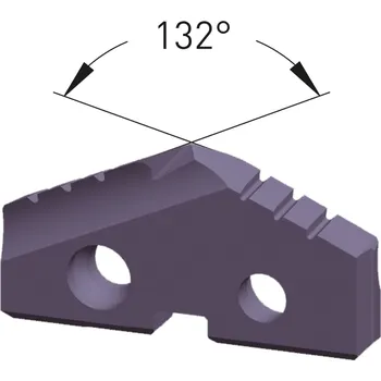 Karnasch 2230100108 | Řezná destička z práškové oceli 25 povlakovaná pro hliník, mosaz, měď 10,80 mm