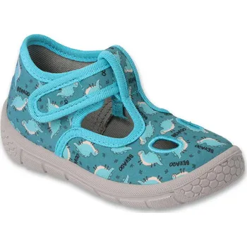 Chlapecká obuv Chlapecké bačkůrky BEFADO HONEY 630P010 dino Velikost: 19