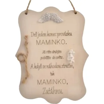 Závěsná dekorace MAMINKO (26x21cm)