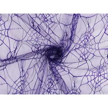 Tyl pavučina, barva 3 fialová