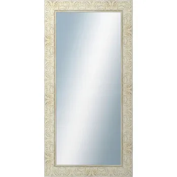 Zrcadlo DANTIK - Zrcadlo v rámu 50x100 | PRAHA bílá