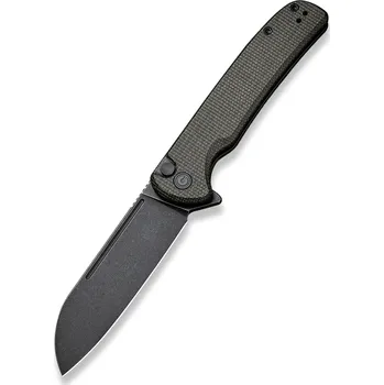 kapesní nůž CIVIVI C20022-2 Chavelier kapesní nůž 8,8 cm, Black Stonewash, tmavě zelená, Micarta