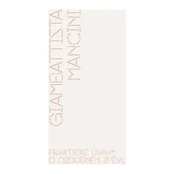 Umění Praktické úvahy o ozdobném zpěvu