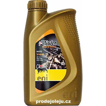 Motorový olej Eni i-Ride moto 10W-40 - 1L