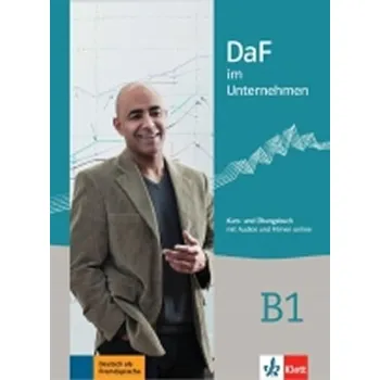Učebnice DaF im Unternehmen B1 – Kurs/Übungsb. + online MP3