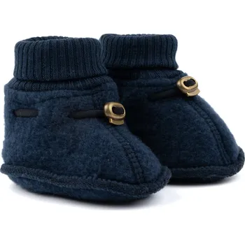 Capáčky Mikk-Line Mikk - Line kojenecké vlněné merino capáčky 9815 - Blue Nights Velikost: 74/80 Merino vlna