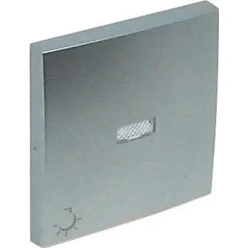 ELKO EP 90797 TAL - hliník Kryt jednoduchý doutnavka symbol LAMPA