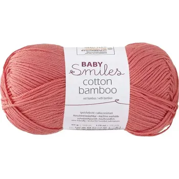 Galanterie Schachenmayr Baby Smiles Cotton Bamboo Korálová 1037 (Příze Baby Smiles Cotton Bamboo Korálová 1037)