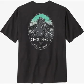 Patagonia Pánské tričko Chouinard Crest Pocket Responsibili-Tee®, Ink Black - vel. XS
