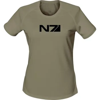 Dámské funkční tričko N7 - olivová