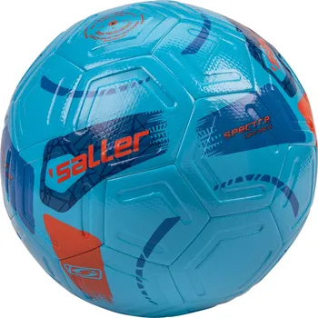 Fotbalový míč Saller Spectre Light 290g Odlehčený míč pro mládež BARVA: 140 světle modrá, Velikost: 5 – odlehčený tréninkový míč pro mladé fotbalisty