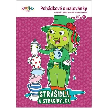 Strašidla a strašidýlka – pohádkové omalovánky A5