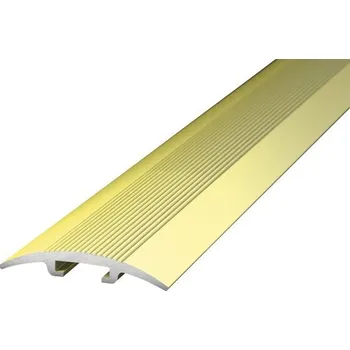 přechodová lišta Přechodový profil PRINZ š. 30 mm, délka 270 cm,0-6mm, sahara, světlý zlato (Podlahová lišta,Přechodová lišta, přechodový profil, hliníkový přechodový profil, bezbariérový práh, kobercové ukončení, lišta na ukočení podlahové krytiny, ukončovací líšta,)
